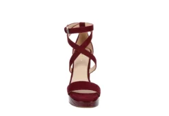 Limelight Womens Lainey Platform Sandal - Wine -Deals All Walk Styles Store US 01 106134 02