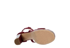 Limelight Womens Lainey Platform Sandal - Wine -Deals All Walk Styles Store US 01 106134 06
