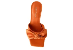 Marc Fisher Womens Demar Slide Sandal - Orange -Deals All Walk Styles Store US 01 106243 03