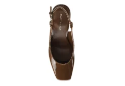 Marc Fisher Womens Valana Pump - Dark Tan -Deals All Walk Styles Store US 01 106394 03