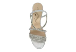N By Nina Womens Lourdes Sandal - Silver 12 N By Nina Womens Lourdes Sandal - Silver -Deals All Walk Styles Store US 01 106400 05