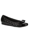 Ak Anne Klein Womens Gianna-q Flat - Black