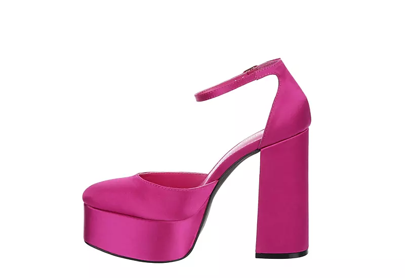 Madden Girl Womens Dion Platform Pump - Pink 4 Madden Girl Womens Dion Platform Pump - Pink - Image 4