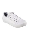 Skechers Womens B Extra Cute 2cute4u Slip On Sneaker - White