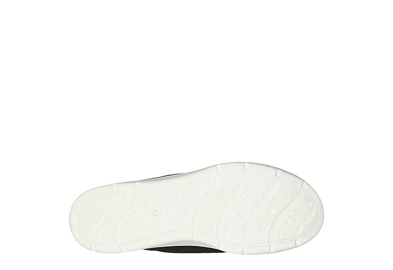 Skechers Womens Beyond Sprouting Memory Slip On Sneaker - Black 5 Skechers Womens Beyond Sprouting Memory Slip On Sneaker - Black - Image 5