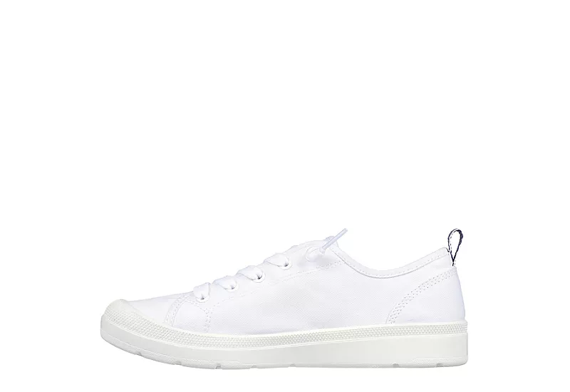 Skechers Womens Beyond Sprouting Memory Slip On Sneaker - White 3 Skechers Womens Beyond Sprouting Memory Slip On Sneaker - White - Image 3