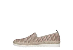 Skechers Womens Flexpadrille 3.0 Serene Sweetie Slip On Sneaker - Taupe -Deals All Walk Styles Store US 01 106895 02
