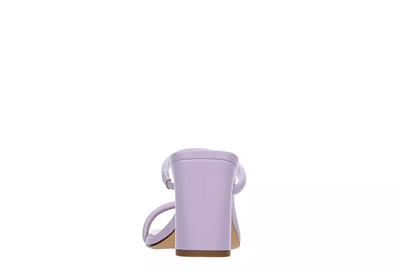 Michael By Michael Shannon Womens Dionne Slide Sandal - Lilac 5 Michael By Michael Shannon Womens Dionne Slide Sandal - Lilac - Image 5