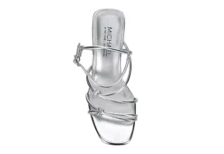 Michael By Michael Shannon Womens Tristan Sandal - Silver -Deals All Walk Styles Store US 01 107017 05