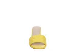 Michael By Michael Shannon Womens Riya Slide Sandal - Yellow -Deals All Walk Styles Store US 01 107027 02