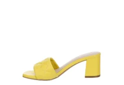 Michael By Michael Shannon Womens Riya Slide Sandal - Yellow -Deals All Walk Styles Store US 01 107027 03