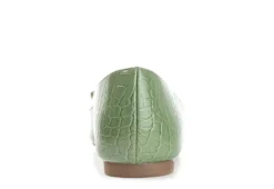 Journee Collection Womens Devalyn Flat - Green -Deals All Walk Styles Store US 01 107046 04