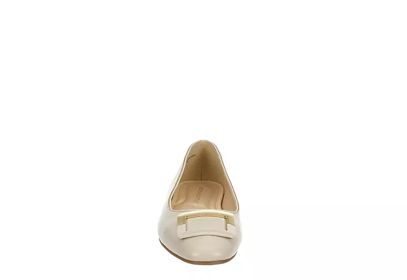 Adrienne Vittadini Womens Jacksi Flat - Ivory 3 Adrienne Vittadini Womens Jacksi Flat - Ivory - Image 3