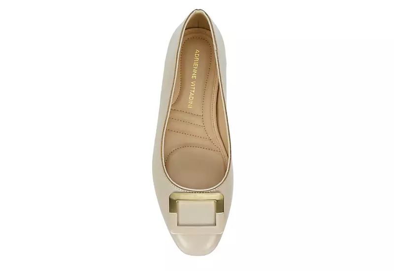 Adrienne Vittadini Womens Jacksi Flat - Ivory 6 Adrienne Vittadini Womens Jacksi Flat - Ivory - Image 6