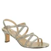 N By Nina Womens Bloom Sandal - Champagne