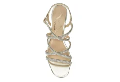 N By Nina Womens Bloom Sandal - Champagne -Deals All Walk Styles Store US 01 107406 05