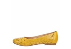 Mootsies Tootsies Womens Belva Flat - Yellow -Deals All Walk Styles Store US 01 107414 03