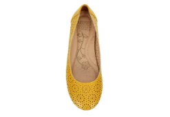 Mootsies Tootsies Womens Belva Flat - Yellow -Deals All Walk Styles Store US 01 107414 05