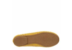 Mootsies Tootsies Womens Belva Flat - Yellow -Deals All Walk Styles Store US 01 107414 06