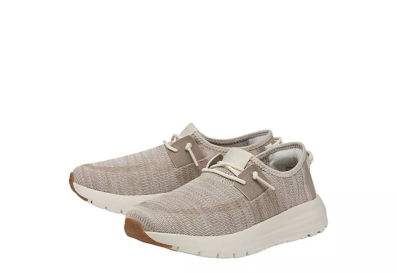 Heydude Womens Sirocco Slip On Sneaker - Natural 1 Heydude Womens Sirocco Slip On Sneaker - Natural