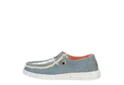 Heydude Womens Wendy Slip On Sneaker - Light Blue -Deals All Walk Styles Store US 01 107485 03