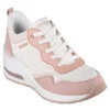 Skechers Womens Million Air Hotter Air Sneaker - Peach