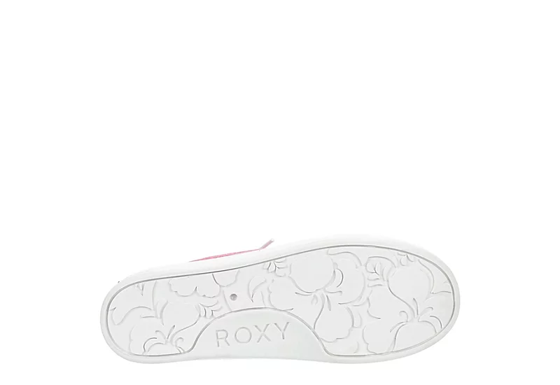 Roxy Womens Bayshore Plus Slip On Sneaker - Pink 7 Roxy Womens Bayshore Plus Slip On Sneaker - Pink - Image 7