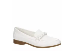 Michael By Michael Shannon Womens Suzie Loafer - White