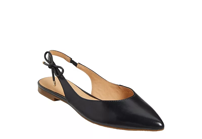 Jack Rogers Womens Serena Slingback Flat - Black 1 Jack Rogers Womens Serena Slingback Flat - Black