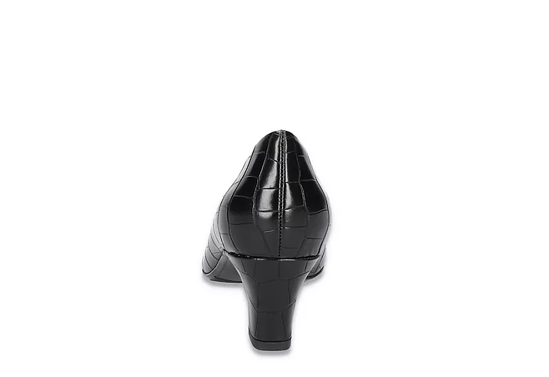 Easy Street Womens Ballari Pump - Black 5 Easy Street Womens Ballari Pump - Black - Image 5