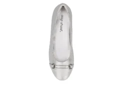 Easy Street Womens Asher Flat - Silver -Deals All Walk Styles Store US 01 108021 05