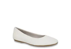 Easy Street Womens Mazi Flat - White