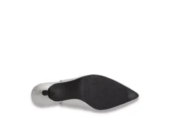 Easy Street Womens Emerin Slingback Pump - Silver -Deals All Walk Styles Store US 01 108061 06
