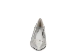 Easy Street Womens Ansen Pump - Silver -Deals All Walk Styles Store US 01 108091 02