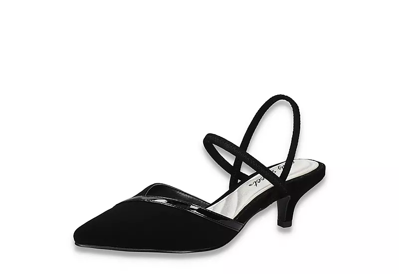 Easy Street Womens Unna Pump - Black 1 Easy Street Womens Unna Pump - Black