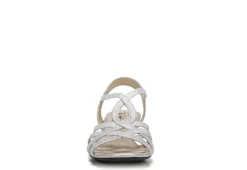 Lifestride Womens Yaya Wedge Sandal - Silver -Deals All Walk Styles Store US 01 200113 02