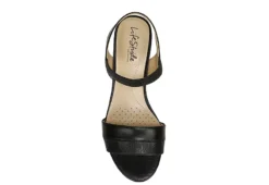 Lifestride Womens Yuma Wedge Sandal - Black -Deals All Walk Styles Store US 01 201296 05