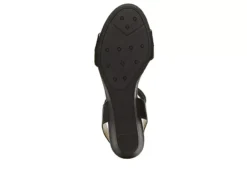 Lifestride Womens Yuma Wedge Sandal - Black -Deals All Walk Styles Store US 01 201296 06