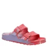 Birkenstock Womens Arizona Essentials Slide Sandal - Coral
