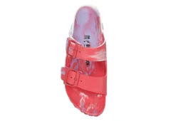 Birkenstock Womens Arizona Essentials Slide Sandal - Coral -Deals All Walk Styles Store US 01 201446 05