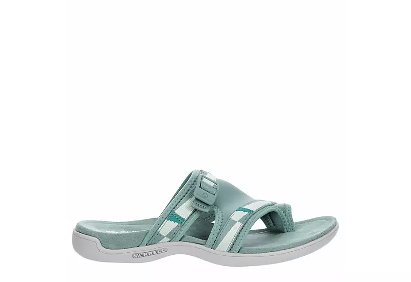 Merrell Womens District 3 Outdoor Sandal - Turquoise 2 Merrell Womens District 3 Outdoor Sandal - Turquoise - Image 2