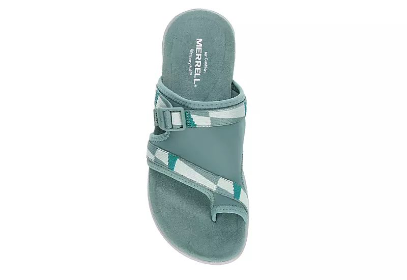 Merrell Womens District 3 Outdoor Sandal - Turquoise 6 Merrell Womens District 3 Outdoor Sandal - Turquoise - Image 6