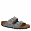 Birkenstock Womens Arizona Footbed Sandal - Grey