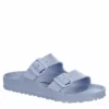 Birkenstock Womens Arizona Essentials Slide Sandal - Pale Blue