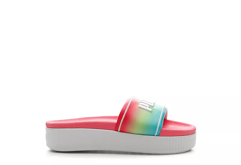Puma Womens Platform Slide - Multicolor 2 Puma Womens Platform Slide - Multicolor - Image 2