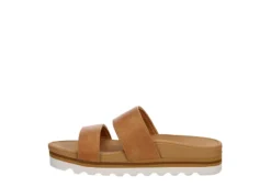 Reef Womens Banded Horizon Hi Slide Sandal - Tan -Deals All Walk Styles Store US 01 202349 03