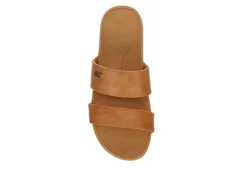 Reef Womens Banded Horizon Hi Slide Sandal - Tan -Deals All Walk Styles Store US 01 202349 05