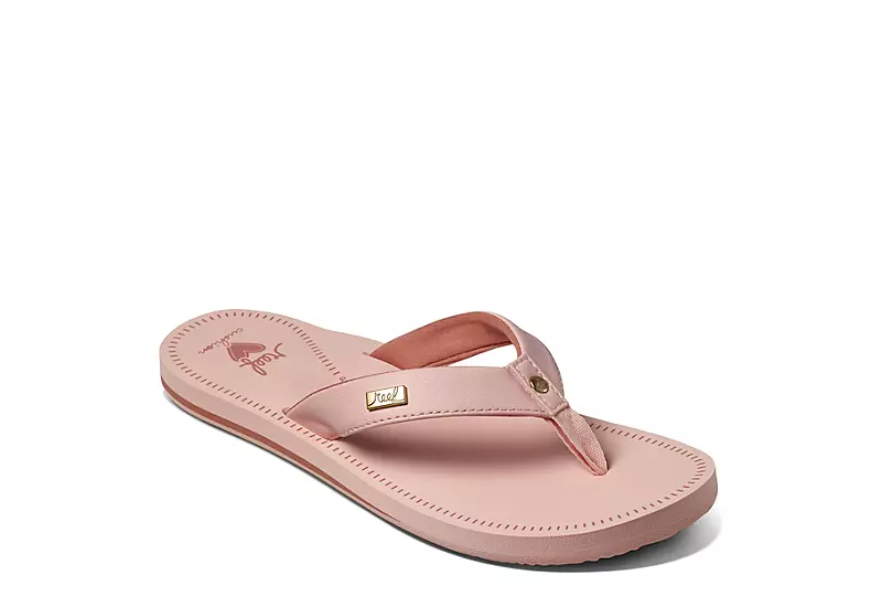 Reef Womens Beachbreak Flip Flop Sandal - Pale Pink 1 Reef Womens Beachbreak Flip Flop Sandal - Pale Pink