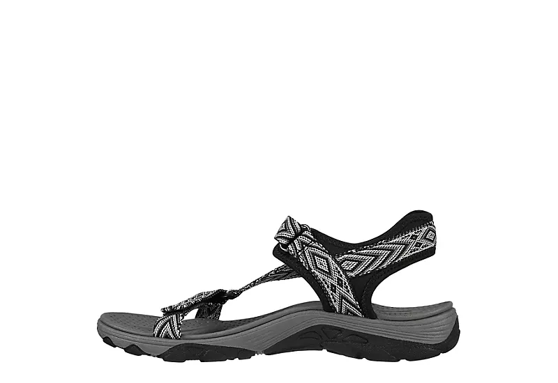 Skechers Womens Arch Fit Reggae Outdoor Sandal - Black 3 Skechers Womens Arch Fit Reggae Outdoor Sandal - Black - Image 3