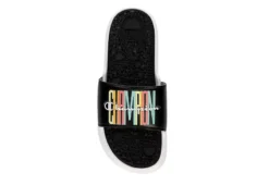 Champion Womens Foundation Pastel Block Slide Sandal - Black -Deals All Walk Styles Store US 01 202428 05